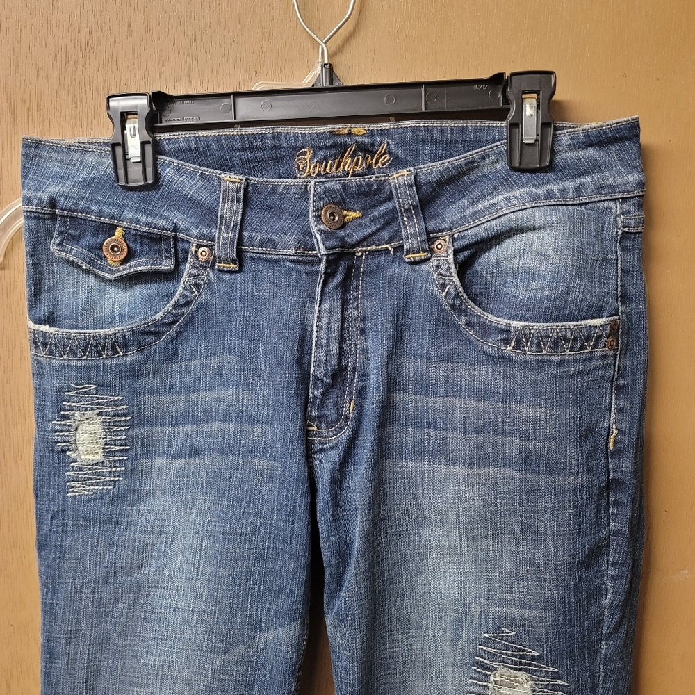 Southpole Jeans Y2K Low Rise Flare Sz 11
